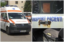 Cum arată ambulanţa din Braşov care are la bord 758.000 de km. A făcut "ocolul Pământului" de 17 ori