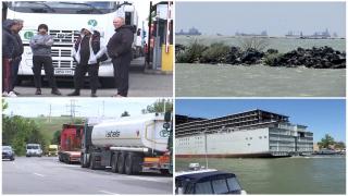 "Dacă nu sunt dane libere, vor bloca exact ca pe autostradă circulaţia" E haos la graniţele României cu Ucraina, sute de tone de marfă blocate în vămi