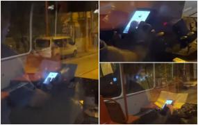 Vatman din Bucureşti, surprins stând pe TikTok în timp ce se afla în trafic