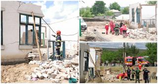 Un bărbat din Botoşani a murit, iar altul a fost rănit, după ce un perete al clădirii pe care o renovau s-a prăbuşit peste ei