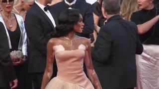 Vedetele au strălucit pe covorul roşu de la Cannes. Aseară a avut premiera filmului Elvis, despre cariera starului Elvis Presley