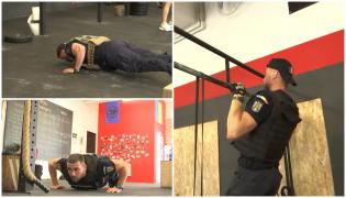 Cinci luptători ai Jandarmeriei, antrenament pentru o cauză nobilă, la Braşov