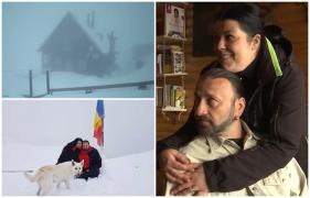 Povestea românilor izolaţi în vârf de munte: Dana şi Bebi au "fugit" de 16 ani de la oraş. Nu regretă nimic, în ciuda greutăţilor