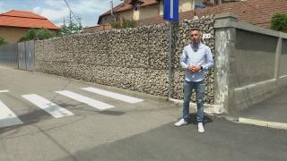 Dorel lovește din nou! Trecere de pietoni spre nicăieri la Câmpia Turzii