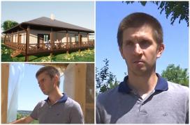 Românul care a cheltuit 80.000 de euro pentru a-şi construi o casă unică, de 100 mp. Întreţinerea costă cât pentru o garsonieră