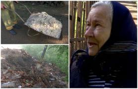 Vremea extremă nu iartă România nici zilele următoare. La 83 de ani, o femeie e şocată de violenţa furtunilor: "Ca acum n-a fost niciodată!"