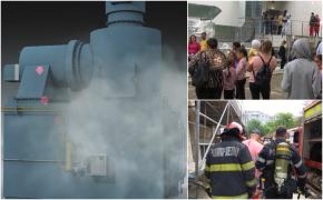 ANIMAŢIE GRAFICĂ. 200 de persoane evacuate din spitalul din Iaşi, după o gafă uriaşă comisă de un "Dorel" care curăţa un coş de fum