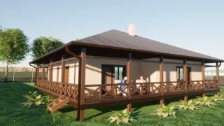 Cum arată casa de 100 mp cu costuri de garsonieră a unui tânăr din Botoşani. Întreţinerea va fi minimă