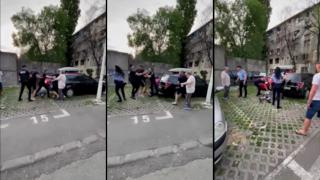 Intervenție ca-n filme în Pantelimon, unde un bărbat amenința trecătorii cu cuțitul: "Pentru ce să dai cu pumnul dacă am venit noi"