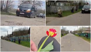 "Ți se rupe sufletul când vezi așa ceva". Un sat întreg, răpus de durere la înmormântarea unui militar ucis pe frontul din Ucraina