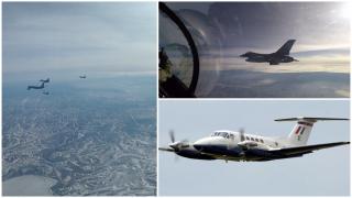 De ce nu s-a tras foc de avertisment asupra avionului care a intrat ilegal în România. Cele două persoane de la bord au refuzat să se identifice