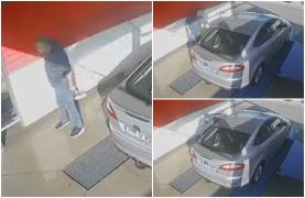 Dosar penal pentru o perie de la spălătorie. Momentul în care prahoveanul o ascunde tacticos pe bancheta din spate