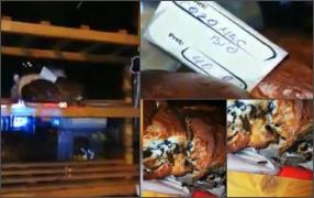 "Am văzut ceva ciudat!" Un cozonac bio dintr-o patiserie din Buzău se vinde cu gândacii la pachet. Colcăiau peste tot