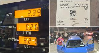 "Până nu scad prețurile, nu ne oprim!". Au început protestele în țară din cauza carburanţilor scumpi. Șoferii au alimentat "cu pipeta" 