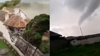 Tornade devastatoare: acoperişul unei case, spulberat în câteva secunde. Vremea s-a dezlănţuit cu o forţă nimicitoare în Cehia