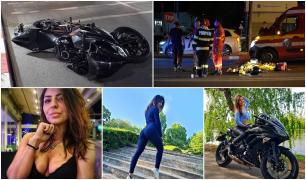 "Erai atât de frumoasă! Ride in paradise, angel". Prietenii motocicliști o plâng pe Alexandra, tânăra moartă pe şoseaua Pipera