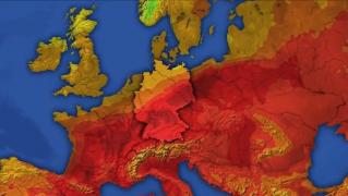 Vestul Europei, între caniculă, incendii, secetă şi furtuni