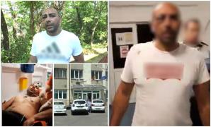 La intrarea în secţia de poliţie "n-avea nimic", la ieşire era cu ochii vineţi. Cazul bărbatului care i-a înjurat pe agenţi