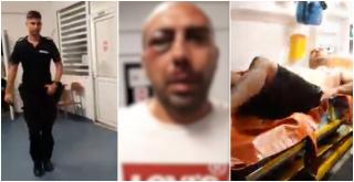 "Uitaţi cum bate poliţia de la Piatra-Neamţ!". Vânăt la ochi și cu fața umflată, un tânăr susţine a fost bătut de agenți în secție