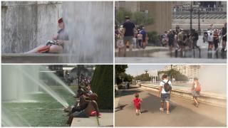Val de caniculă în România. Au fost resimţite chiar şi temperaturi de 40 grade Celsius