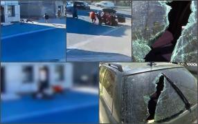 Momentul dramatic în care un bărbat este omorât cu o piatra în Cogeleac: "Mamă, ce dă în ăsta de aici! Sunt nebuni!"