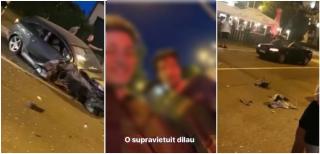 "Vă pup și vă iubesc!". Doi tineri drogați au făcut live pe Facebook după ce s-au înfipt cu mașina furată într-un stâlp, în Baia Mare