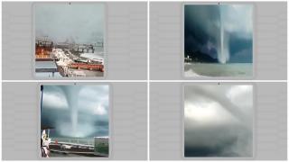 Tornadă în Marea Neagră. O cafenea şi mai multe şezlonguri, spulberate în staţiunea rusă Soci