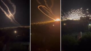 Momentul în care o rachetă ruseasă sol-aer "se întoarce" inexplicabil și explodează lângă soldații care au lansat-o