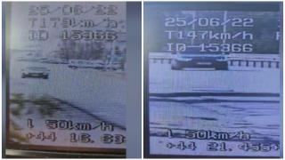 Viteză record în Craiova. Doi tineri prinşi circulând cu 179 km/h şi 147 km/h. Ce riscă şoferii