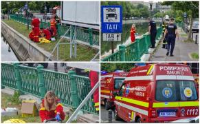 Tragedie lângă parcul Izvor din Capitală. Un bărbat a murit înecat în râul Dâmboviţa