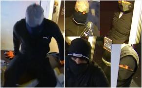 Jaf de 60.000 de lei, în centrul Capitalei. Un service GSM a fost spart, în doar trei minute, de patru bărbaţi mascaţi