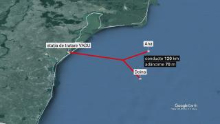 Investiția record din Marea Neagră a fost inaugurată.  "Ana" și "Doina" vor asigura României 90% din consumul de gaze