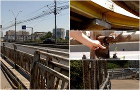 Podul Grant, vechi de 40 de ani, poate cădea la primul cutremur serios. Are deja gradul 4 de risc şi pe zi ce trece este tot mai şubred