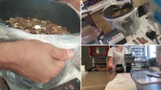 Un șofer și-a plătit benzina în monede de 5 și 10 bani. Ce i-a transmis casierei