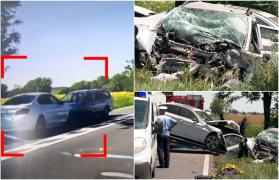 Momentul în care un şofer teribilist provoacă un accident cu 4 morţi. Vinovatul, sancţionat de zeci de ori şi cu permisul suspendat de 3 ori