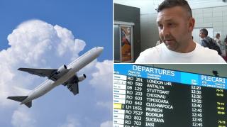 "Am dormit pe ciment, cu 200 de oameni" Mărturiile de coșmar ale pasagerilor cu zboruri anulate, pe Aeroportul din Otopeni