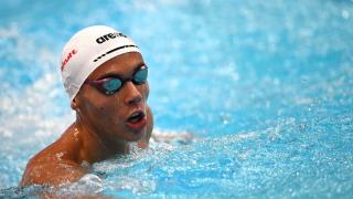 David Popovici, medalie de aur la Europenele de Juniori de la Otopeni. Înotătorul s-a calificat şi în finala de la 200 m liber