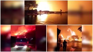 Grecia, pârjolită de incendii puternice de vegetaţie. Sfaturi pentru turiştii români aflaţi în vacanţă, în statul elen