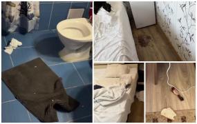 ”Dacă aşa înseamnă sa te distrezi când faci 18 ani”. Mai mulţi tineri au devastat hostelul din Buzău unde au fost cazaţi pentru petrecerea de majorat