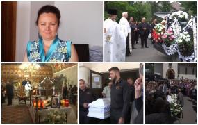 Roxana, românca ucisă de rechin în Egipt, condusă pe ultimul drum: Într-un sicriu alb, înconjurată de flori, suceveanca a fost plânsă de cei dragi