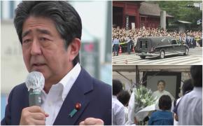 Zi de doliu în Japonia: Shinzo Abe a fost condus pe ultimul drum. Slujba privată a avut loc într-un templu încărcat de istorie