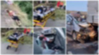 Primele imagini ale accidentului cu 3 morţi din Vaslui. Şapte copii erau în maşina groazei. Se îndreptau spre un loc de joacă din Bârlad