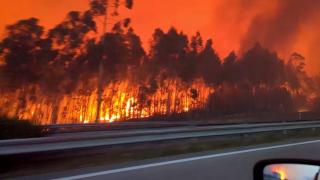 Imagini infernale din vestul Europei, mistuit de flăcări şi toropit de caniculă. 43 de oameni au murit în Spania, răpuşi de căldură
