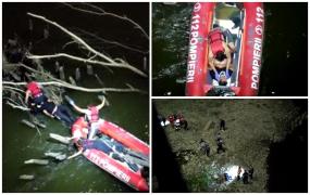 Bărbatul care a încercat să se sinucidă în Someş voia să scape de închisoare. S-a urcat băut la volan şi a făcut accident în aceeaşi zi