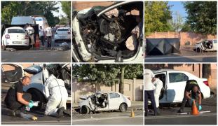 Impact fatal lângă un cimitir din Bucureşti. Un şofer de 26 de ani a murit, după ce a intrat cu maşina într-un copac