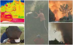 "Luptă titanică în infern". Caniculă peste Europa: Marea Britanie şi Franţa, temperaturi record şi incendii fără precedent