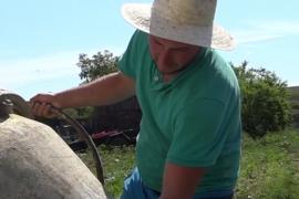 Un fermier român a găsit o soluţie ieftină pentru a scăpa de "blestemul" secetei. I-a inspirat şi pe vecini: "Este o roşie record"