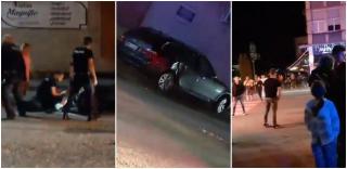 Femei spulberate de un Audi, pe o trecere de pietoni din Sighetu Marmației. Mașina ar fi derapat din cauza vitezei