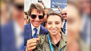 Claudia Pop, pilotul care s-a fotografiat cu Tom Cruise, a participat la ceremonia de Ziua Aviaţiei: "Dacă eşti ambiţios reuşeşti să atingi obiective înalte"