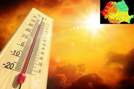 Cinci judeţe, sub cod roşu de caniculă: temperaturile vor ajunge la 42 de grade. E al doilea cod roşu de caniculă din 2022